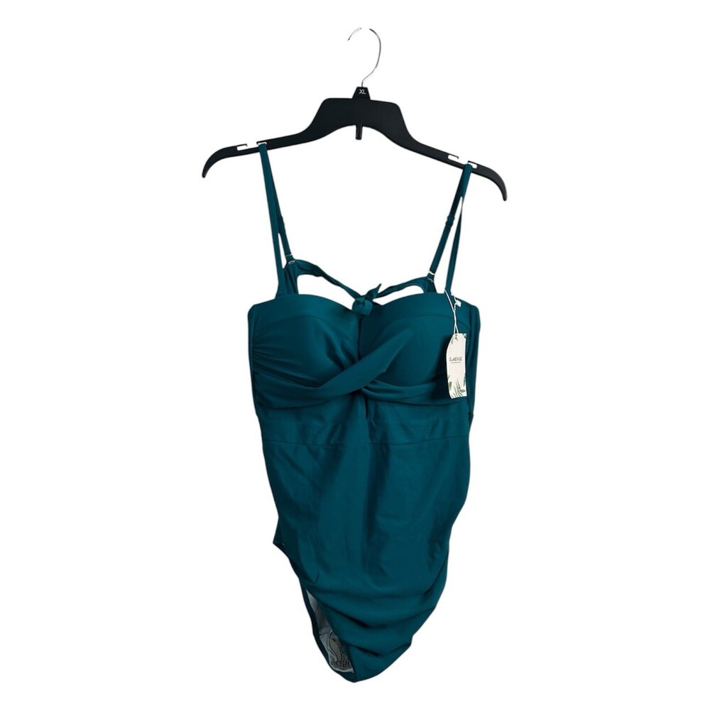Women's Teal One-Piece Swimsuit Size XL